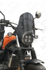 Honda CL 250 İçin Retro Tur Camı - Ön Siperlik - Navigasyon Barlı - Babax - Görsel 3