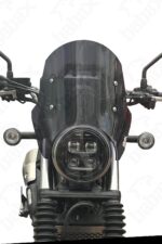 Honda CL 250 İçin Retro Tur Camı - Ön Siperlik - Navigasyon Barlı - Babax - Görsel 4