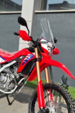 Honda CRF250L şeffaf tur camı 2023 2024 2025 uyumlu sol