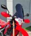 Honda CRF250L füme tur camı siperlik 2023 2024 2025 uyumlu sol ön görünüş