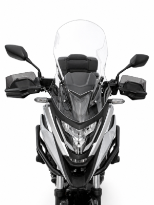 Honda NC750 uyumlu Babax tur camı, siperlik 2021,2022,2023,2024 uyumlu ön görünüş