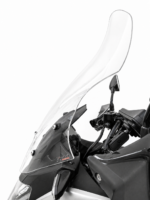 Honda NC750 uyumlu Babax tur camı, siperlik 2021,2022,2023,2024 uyumlu sol yan görünüş