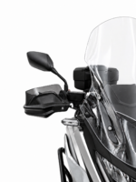 Honda NC750 uyumlu Babax tur camı, siperlik 2021,2022,2023,2024 uyumlu yakın sol görünüş