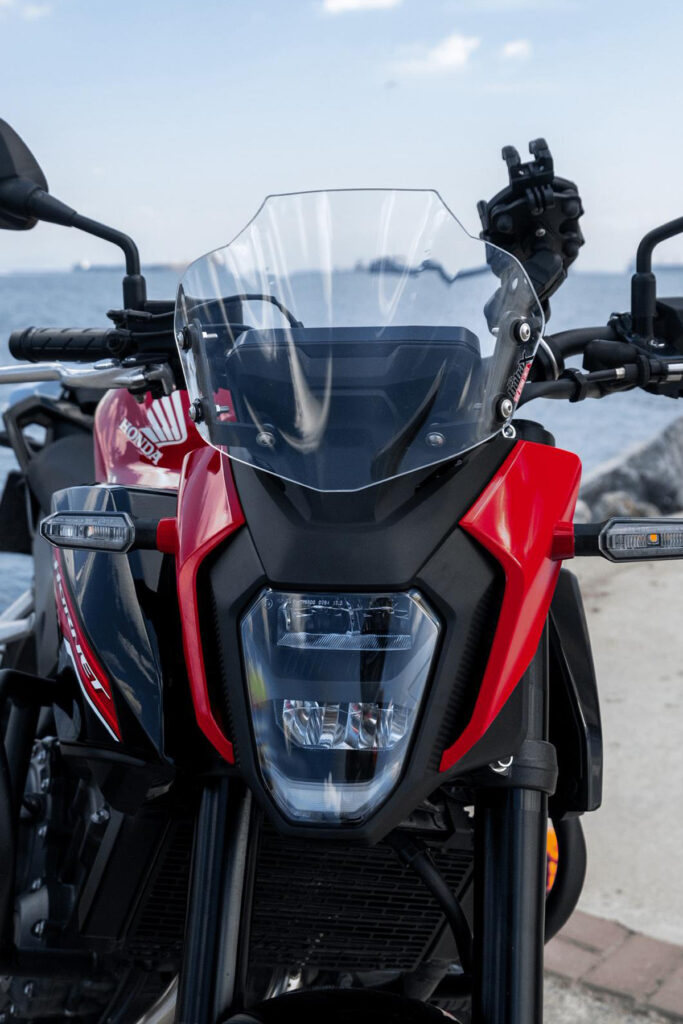Honda Cb500 Uyumlu Kısa Şeffaf Cam 1