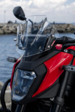 Honda Cb500 Uyumlu Kısa Şeffaf Cam 4